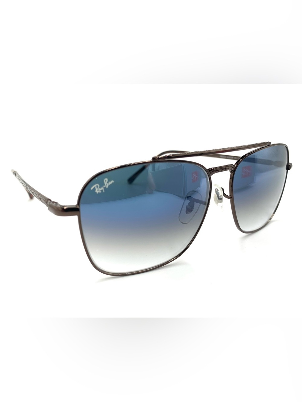 Ray-Ban New Caravan RB3636 9202/3F Arista & Gradient Blue w/Case & Original box